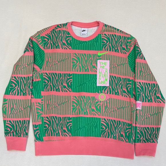 Nike Other - Nike Trippy Safari Fleece Sweatshirt with graphics - Like New